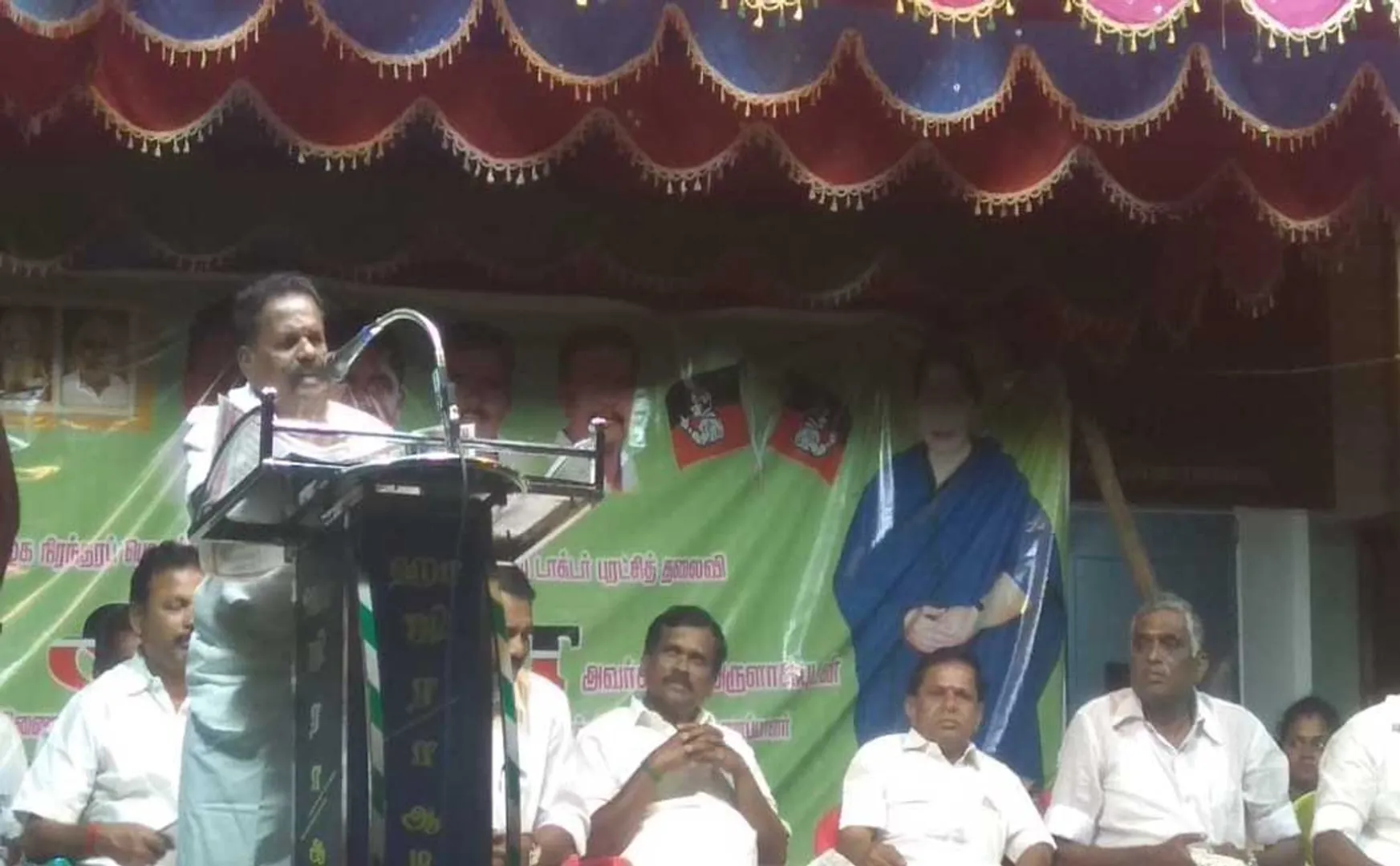 sivagangai district minister baskarn speech memes 